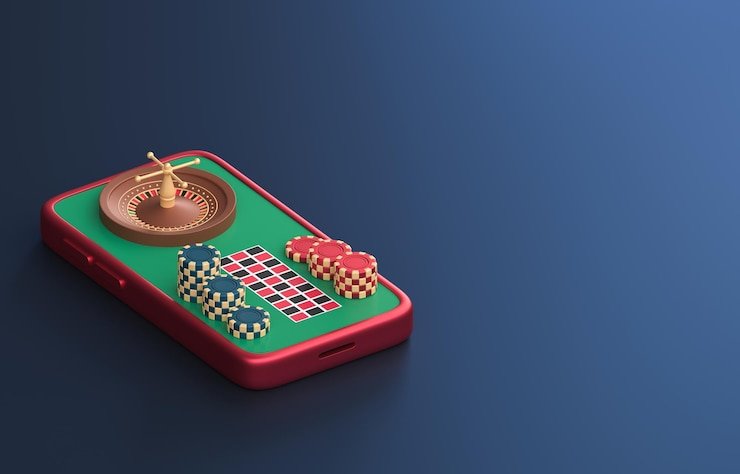 Pengguna mengamati tampilan jumlah saldo dan penarikan minimal pada aplikasi hiburan digital